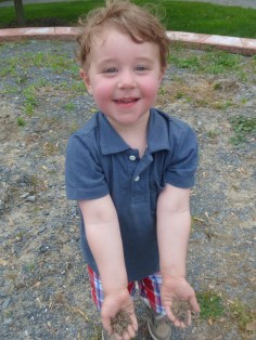 Also playing in the dirt