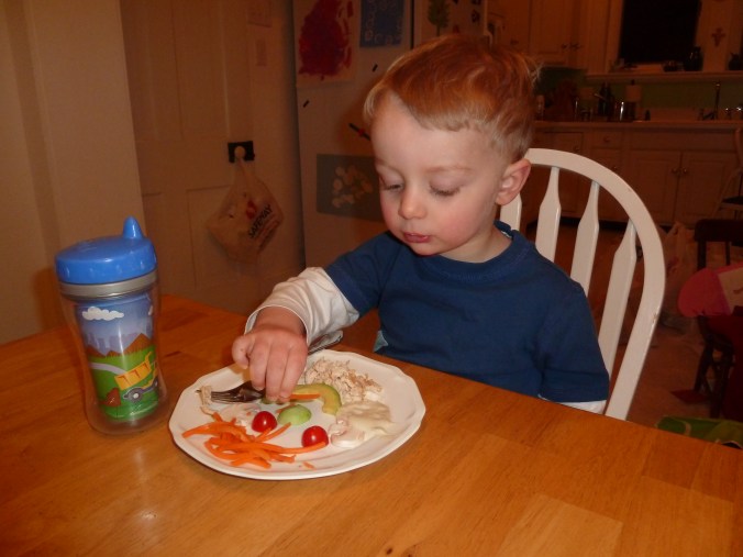 At least one of them enjoyed it!