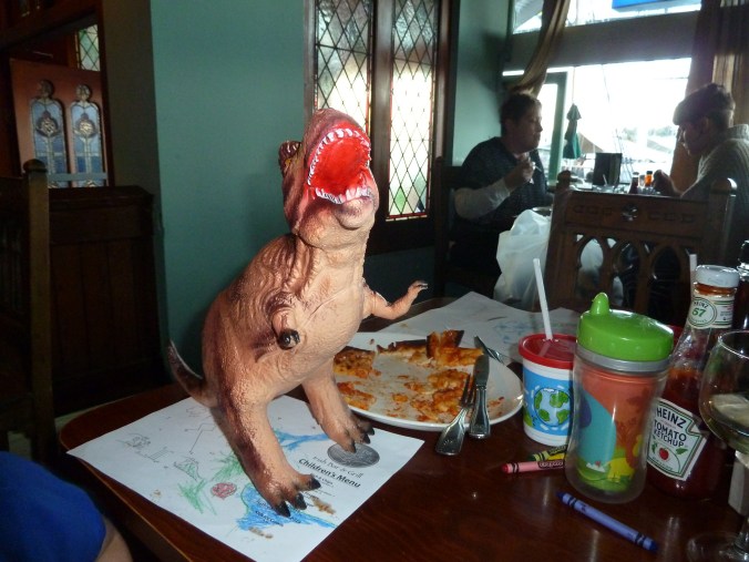 T-Rex's like pizza.
