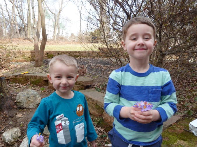 Thank goodness for sweet boys.