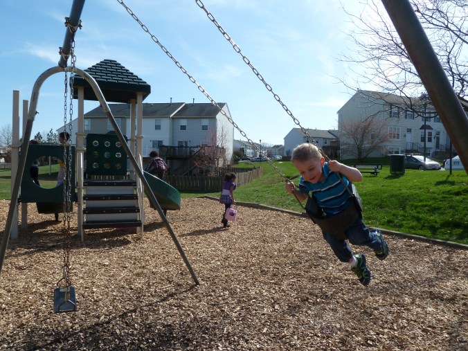 Post-birthday-cake energy burning.