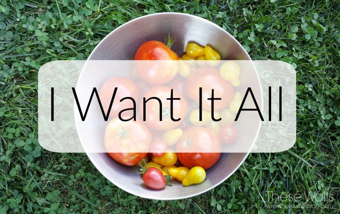 These Walls - I Want It All 