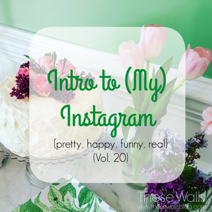 These Walls - Intro to My Instagram phfr20