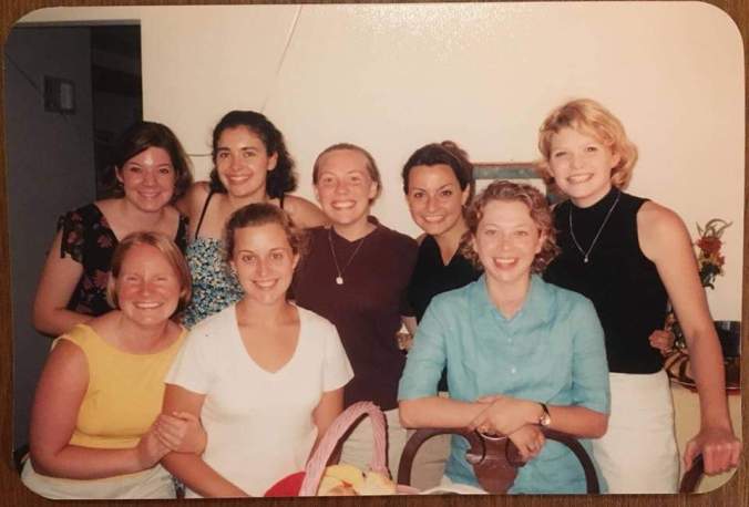 Photo of Julie in college